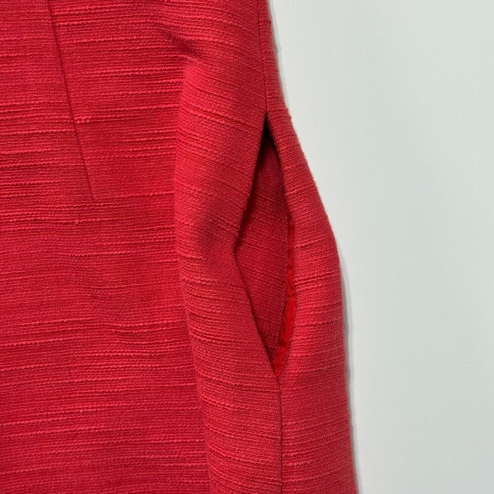 Banana Republic Frayed Edge Tweed Dress Size 4 - Picture 7 of 8